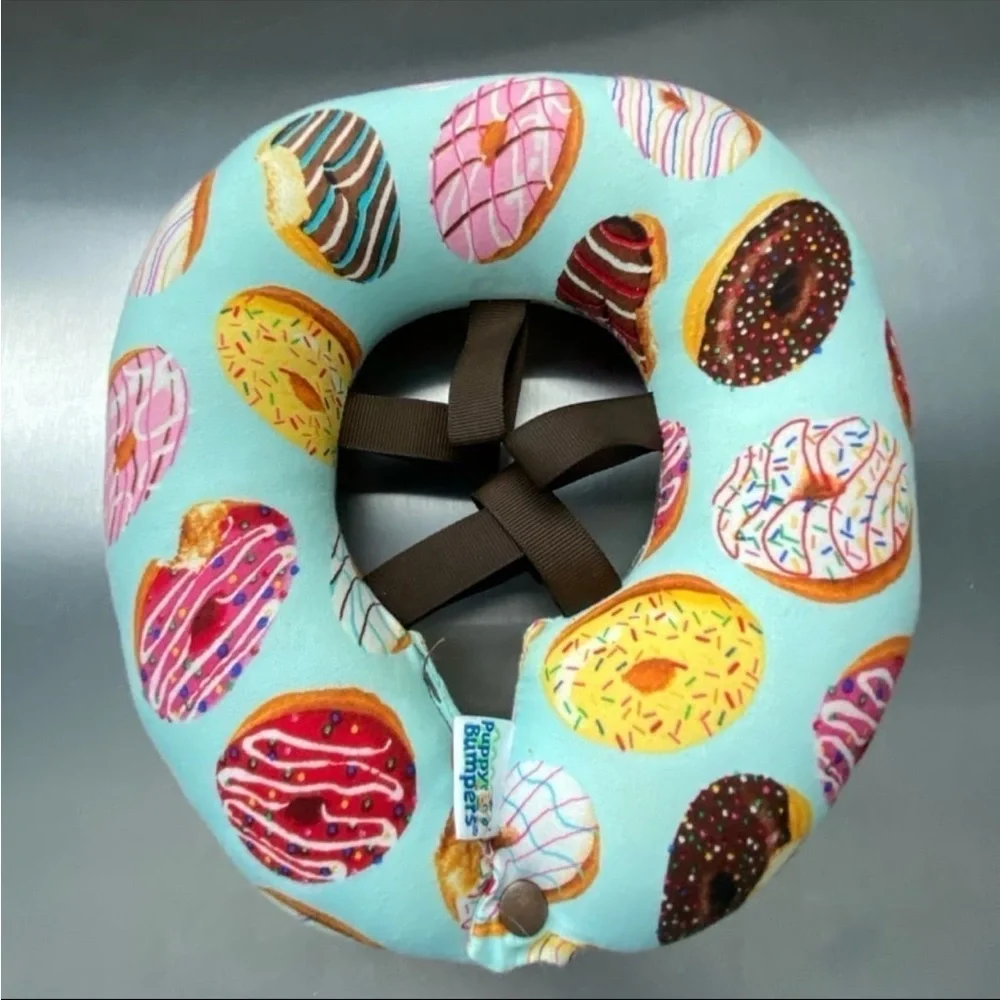 🔥5/$25 Puppy Bumpers Donuts Dog Cone Alternative 100% Cotton Polyester Fiberfill - Picture 3 of 10